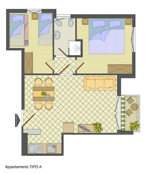 Апартаменты Residenza Mazzanti - Agenzia Cocal Каорле Экстерьер фото